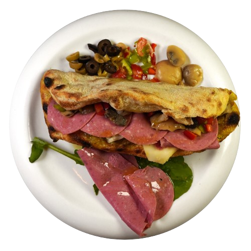 Pesto Pizza Sandwich